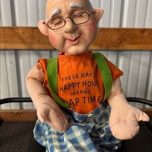 Vintage naptime Nel Doll snoring 29”